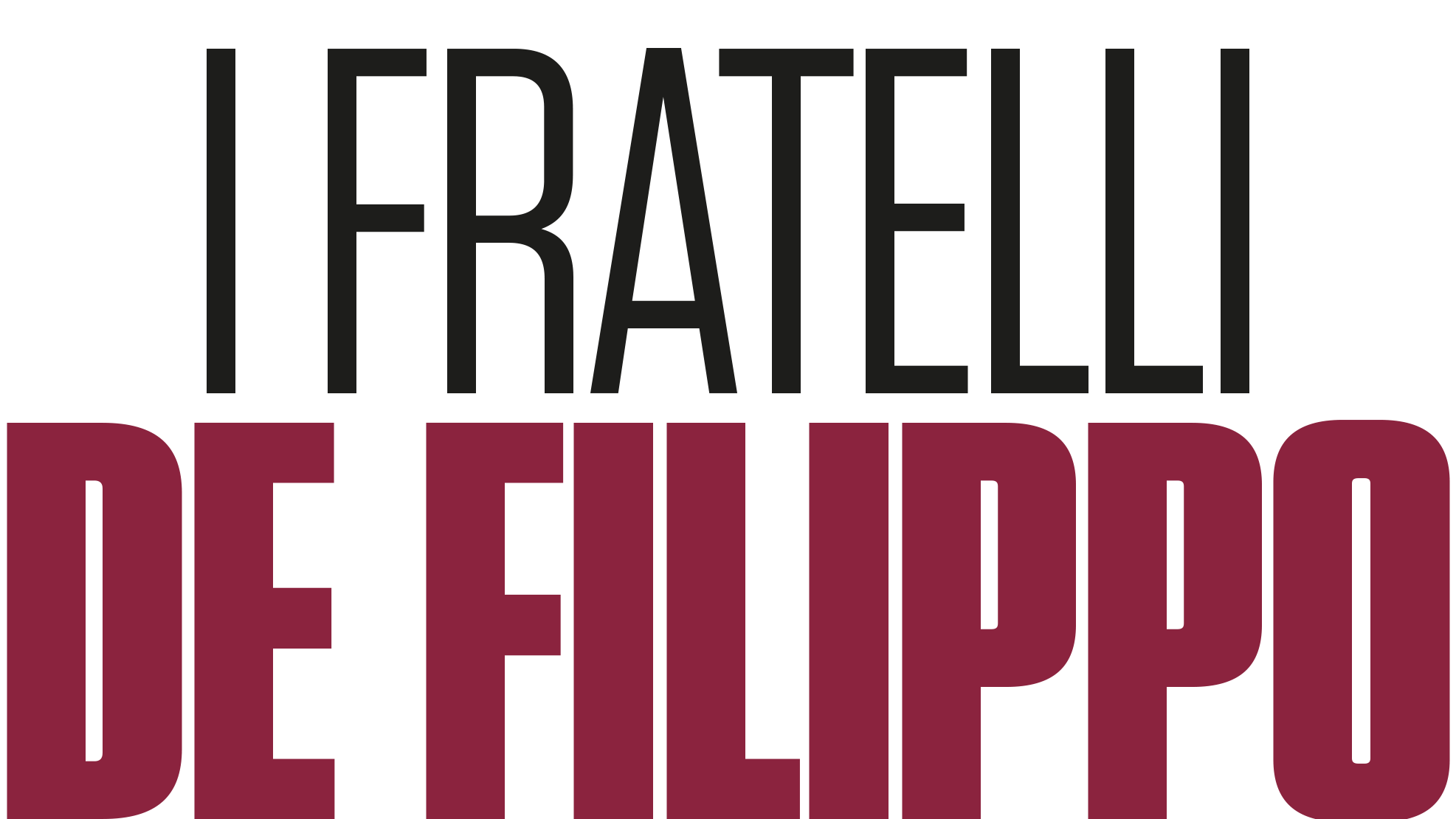 I fratelli De Filippo un film di Sergio Rubini